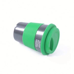 Fournisseur d'usine – Gobelets à café portables en plastique PE, écologiques, personnalisables, réutilisables, 8 oz, bleu et blanc, avec logo sur mesure – Promotionnel - Product Image 3