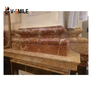 Base décorative de piédestal de pilier de marbre de <span class=keywords><strong>colonne</strong></span> de marbre de style européen <span class=keywords><strong>pour</strong></span> la sculpture de <span class=keywords><strong>statue</strong></span> - Product Image 1