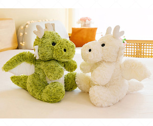 Peluche Drago Stupido, Bambola Dinosauro con Imbottitura in Cotone PP, per Bambini dai 14 Anni in su, Decorazione per <span class=keywords><strong>la</strong></span> Casa, Regalo, Vendita all'Ingrosso - Product Image 6