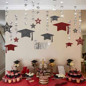 Hanging Cheerland 2026 Congrats Banner Grad <b>Party</b> <b>Graduation</b> Garland <b>Decor</b> - Product Image 4