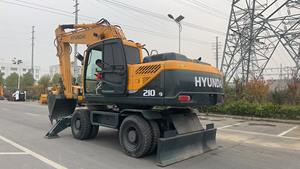 Excavadoras originales Hyundai 210w-9 20 TON Excavadora usada Excavadora sobre orugas Hyundai 210w-9 Excavadora a la venta - Product Image 4