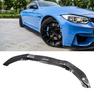 PSM Style Carbon Chin Spoiler Wing <b>Splitter</b> Front Bumper Lip for BMW F80 M3 F82 F83 M4 Body Kits - Product Image 4