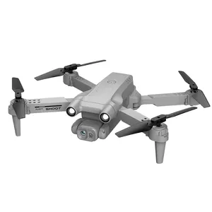 2023 F195 Drone mini 4K hd anak, pesawat nirawak kuadkopter lipat Wifi FPV Dual kamera tahan tinggi, mainan fotografi udara untuk anak-anak