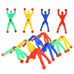 somersaulting Novelty and quirky toys Colorful Wall Climbing Man Sticky Spider Man Wall Climbing man