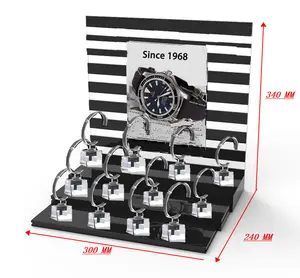 Factory Price Desktop Acrylic Watch Display Rack Retail Store Display Stand