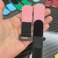 Bracelet de montre réglable en nylon de luxe avec velcro, bande en tissu léger, bracelet de remplacement sportif, bracelet de montre d'extérieur