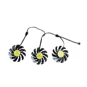 พัดลมวิดีโอการ์ดสำหรับ gabyte GTX 980 760 670 <span class=keywords><strong>580</strong></span> 770 760 960 560Ti <span class=keywords><strong>R9</strong></span> 290X 75มม. พัดลมระบายความร้อนกราฟิกการ์ด PLD08010S12HH - Product Image 3