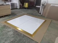 Piste de danse portable en contreplaqué de 7 m de diamètre, modèle GS, GSDFW, certifiée TUV, pour mariages, fêtes, présentoirs en treillis, utilisation intérieure/extérieure