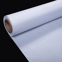 Rouleau de Vinyle PVC Brillant Mat 240g/260g/330g/380g/440g/510g pour Impression Flexographique de Bannières Publicitaires Extérieures
