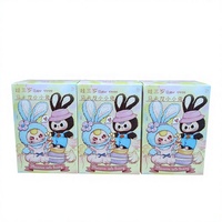 Baby Three Macaron Niedliche Hasen-Serie Blind Box Modische Deko-Kollektion Modellfigur Spielzeug Niedlicher Anhänger Plüschpuppe Unisex 12+