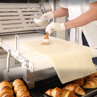 Machine à pâte feuilletée Baklava à 2 étages de table, économique, pour la production de feuilles de pâte, ligne de production automatique