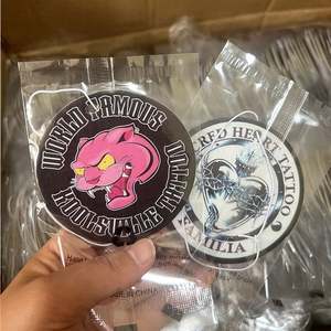 Premium Custom Designed Cross Style Silk Screen Printed <b>Paper</b> Car Air Freshener Business Gift Multiple Scents for Holiday - Product Image 2