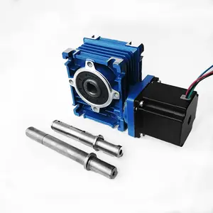 NMRV sonsuz dişli redüktör WP sonsuz dişli kutusu sonsuz hız dişli kutusu redüktör NEMA 23 34 step motor 60 flanş servo motor şanzıman