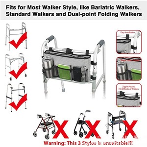Factory Sales Wheelchairs Bag Polyester Wheel Chair Back Bag Carry Bag for Wheelchairs - Product Image 4