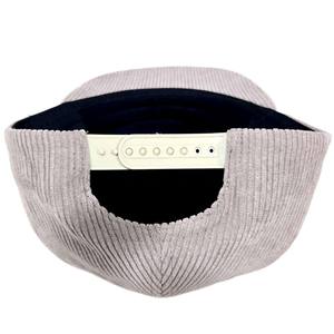 핫 세일 고급 스포츠 플레인 스냅백 캡 유니섹스 캐주얼 모자 코듀로이 플랫 브림 야구 모자 - Product Image 6