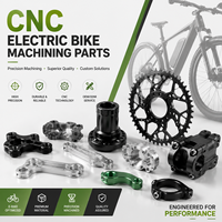 Pièces de tournage et de fraisage CNC de haute qualité pour composants de vélos électriques, usinage de métaux sur mesure, fournisseur OEM ODM