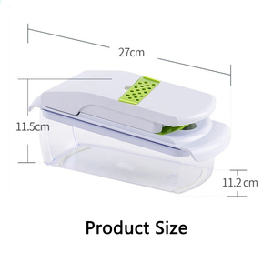 Nouvelle arrivée 18 en 1 Coupe-légumes Hachoir Coupe-pommes de terre Broyeur Hachoir Cuisine Hachoir à légumes - Product Image 6