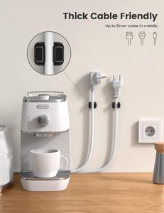 Organisateur électronique en gros d'usine, gestion des câbles de téléphone, support en plastique, <span class=keywords><strong>clips</strong></span> adhésifs pour câbles, pinces pour téléphone portable - Product Image 4