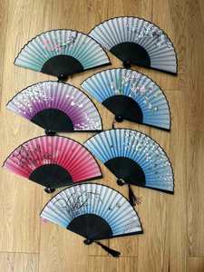 Custom Printed Folding <b>Gift</b> Business Folk Bamboo Handle Handmade Bamboo Crafts - Product Image 4