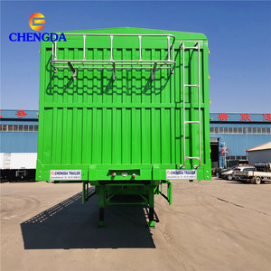 Semirremolque de Pared Lateral de <span class=keywords><strong>Segunda</strong></span> <span class=keywords><strong>Mano</strong></span> de 3 Ejes y 60T de la Fábrica Chengda - Product Image 6