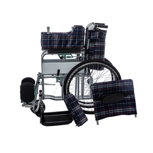 Silla de Ruedas Manual Plegable Ligera para Personas Mayores o con Discapacidad, con Respaldo Alto, para Hogar de Ancianos, Hospital o Uso Médico - Product Image 2