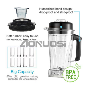 Licuadora Comercial de 2L de Alta Potencia 2000-3000W con Limpieza Automática Multifunción para Uso Doméstico - Product Image 4