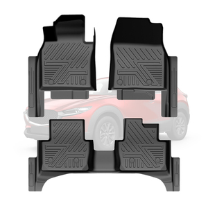 Accessori auto marca KQD impermeabili a caldo pressato facile pulire tappetino posteriore per auto per <span class=keywords><strong>Jeep</strong></span> AudI Toyota Mazda - Product Image 2