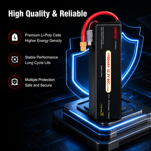Batterie de drone 1100 mAh 60C haute tension, haute puissance, charge rapide, longue autonomie pour inspection industrielle, directement de l'usine - Product Image 2