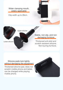 Phổ điện thoại di động chủ lười biếng người hỗ trợ điện thoại di động chủ phổ kẹp lười biếng điện thoại đứng - Product Image 5