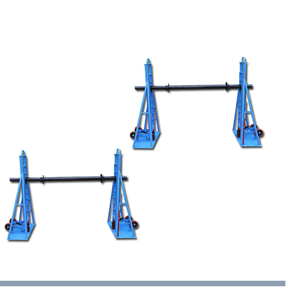 5 toneladas 10t toneladas hidráulico Hable Drum Jack Stand Wire Rope Drum Jack Stand Cable Drum Lifting Jack - Product Image 4