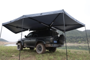 Auvents de stationnement de voiture à 360 degrés pliant tente de plage pop-up d'été - Product Image 2