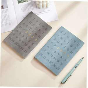 Planificador mensual semanal A5 2025, calendario de gestión del tiempo 365, Bloc de notas personalizable para cuaderno de horario personalizado - Product Image 5