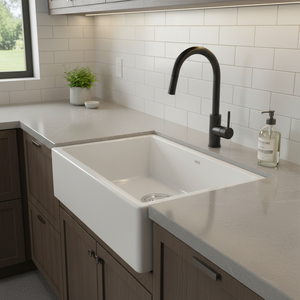 [BAEKJO] ENAMEL 540 WHITE SINGLE BOWL SINK 1.2T Anti <b>Scratch</b> Steel Premium Machine-Made <b>Square</b> Design Undermount Kitchen - Product Image 3