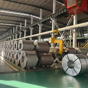 Bobina di Acciaio Zincato ASTM A53 in Acciaio al Carbonio, Spessore 0.3-2.1mm, Strato di Zinco Z250, Resistente agli Alcali per Tubazioni nell'<span class=keywords><strong>Industria</strong></span> Chimica - Product Image 2