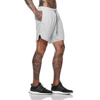 Groothandel Snel Droog Heren Gym Shorts Met Telefoon Zakken