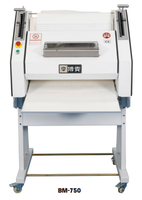 Nouvelle ligne de production de baguettes françaises entièrement automatique en acier inoxydable SURRI Hot Factory, machine à découper la pâte, 1000 pièces/h