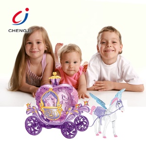 Beautiful Gift Plastic Doll Princess <strong>Horse</strong> <strong>and</strong> <strong>Carriage</strong> <strong>Carriage</strong> <strong>Toys</strong> for Girl - Product Image 3