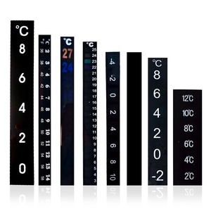 32-38C 90-100F Chất Lượng Cao Lcd Nhiệt Độ Tester Tinh Thể Lỏng Thermochromic Nhiệt Kế Dải Với Chất Kết Dính Nhãn Dán - Product Image 5