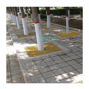 Grille de sol en plastique renforcé de fibres de verre, passerelle en PRV - Product Image 1