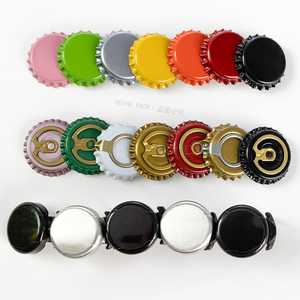 ราคาโรงงาน ฝาปิดโลหะแบบมงกุฎ ขนาด 23 มม. 26 มม. สีสันสดใส คุณภาพดี ราคาดี สำหรับเครื่องดื่มแอลกอฮอล์ เบียร์  รับผลิตตามแบบ - Product Image 2