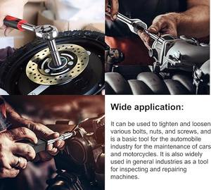 53 Stuks 1/4 \ "<span class=keywords><strong>Dr</strong></span> Handmatige Gereedschapsset Autoreparatie Torx Socket Kit Met Magnetische Metrische Ratelsleutel Herramientas Sockets Set - Product Image 4