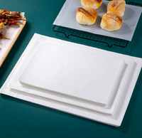 Tapis de cuisson double face pour barbecue, résistant à la graisse, pour pain, gâteaux et biscuits