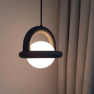 Lámpara de Araña Esférica de Estilo Nórdico Minimalista Moderno de Diseñador Danés, Lámpara Creativa para Balcón, Entrada, Dormitorio Principal, Lámpara de Noche - Product Image 3