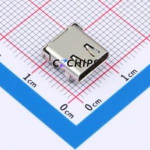 TYPE-C-QCHT-24P USB Connector SMD Connector ( Connector Type: Type-C )( Gender: Female )( Mounting Type: Horizontal Mount ) - Product Image 1