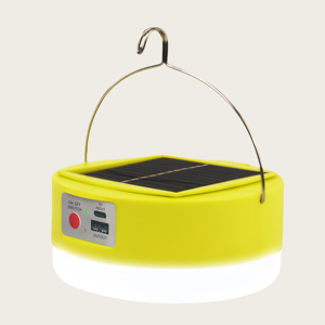 Portatile esterno illuminazione a LED USB luce solare ricaricabile con Power Pack lampada per il campeggio - Product Image 1