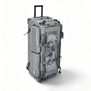 Sac tactique gris OEM, étanche, léger, en cuir Oxford et nylon, accessoires personnalisés, valise pour armes à feu, grande capacité, lisse - Product Image 1