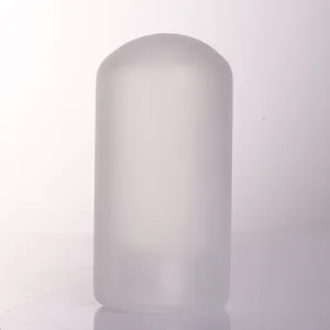 Frosted borosilicate glass tube g9 threaded 40mm glass cover glass lampshade