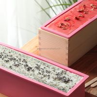 Kit de fabrication de savon AromaNano - Fournitures pour bougies DIY, base de savon, boîte de découpe, moules en silicone, pétales de rose, couleur et logo personnalisés