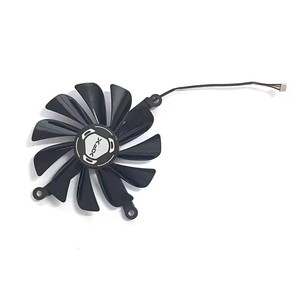 Ventilador de refrigeración para tarjeta gráfica <span class=keywords><strong>XFX</strong></span> RX <span class=keywords><strong>5600</strong></span> <span class=keywords><strong>XT</strong></span> RX 5700 RX 5700 <span class=keywords><strong>XT</strong></span>, 85MM 95MM 4PIN DC 12V 0.45A CF1010U12S RX5600XT GPU - Product Image 4
