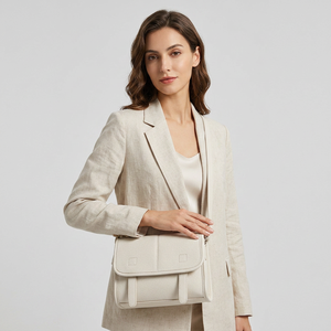 Sac messager rétro en cuir PU pour femme, sac à bandoulière texturé, idéal pour le quotidien et le shopping - Product Image 5